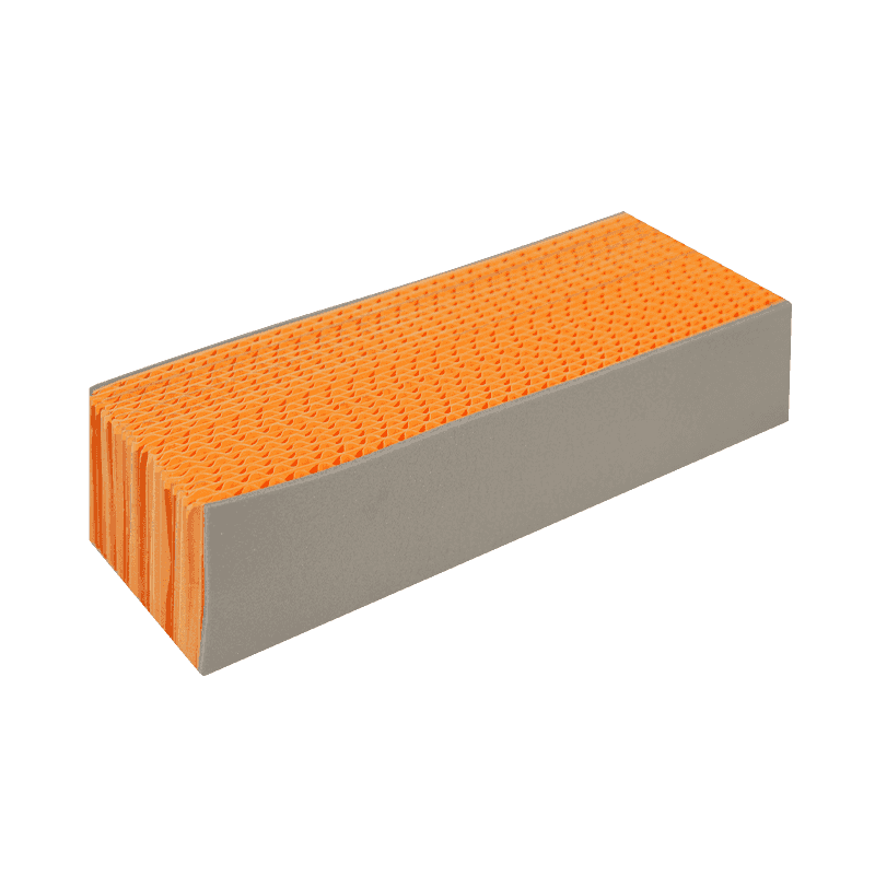 Filtrační síťka absorbující vodu