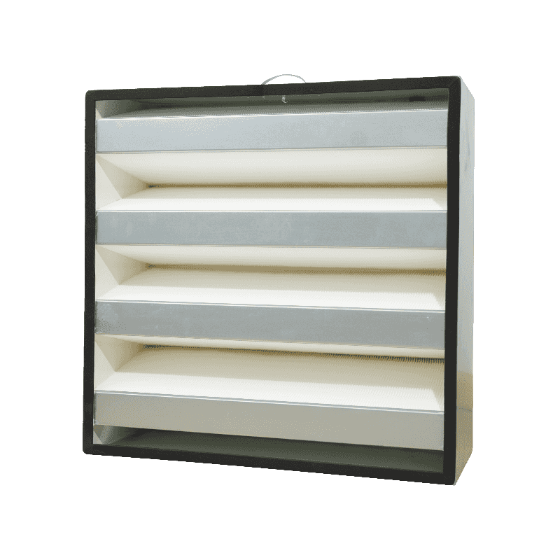 Vysoce účinný filtr typu V/W typu