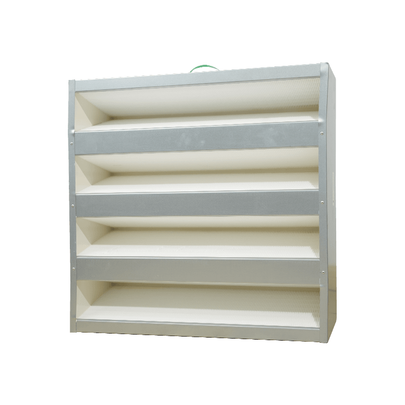 Vysoce účinný filtr typu V/W typu